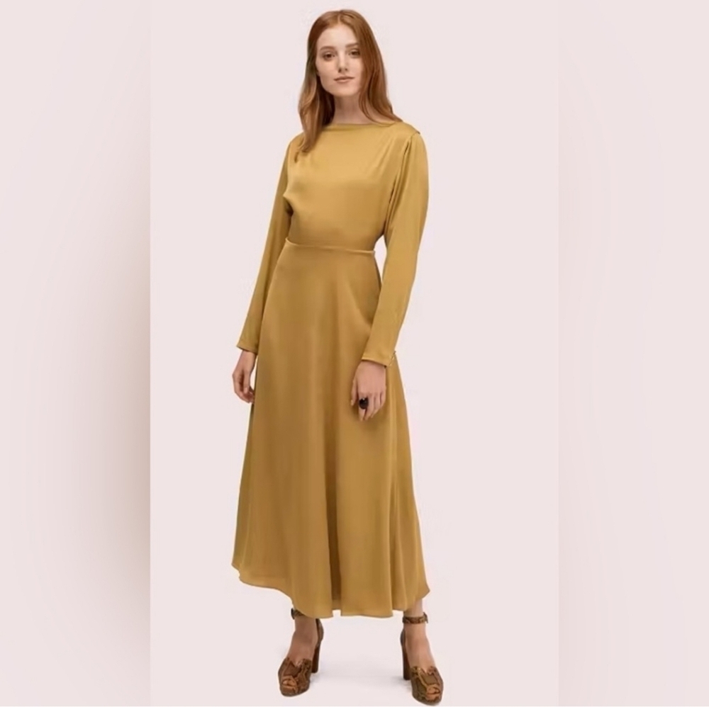 Kate Spade NWOTs Twist Back Midi Dress